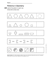 Shapes and Objects: Patterns in Geometry (Gr. 1)