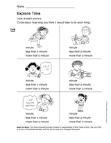 Explore Time (Gr. 1)