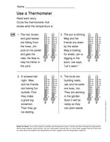 Use a Thermometer (Gr. 1)