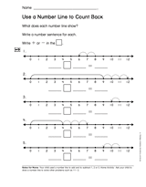 Use a Number Line to Count Back (Gr. 1)