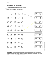 Patterns in Numbers: What Comes Next? (Gr. 2)