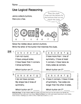 problem solving using logical reasoning worksheets