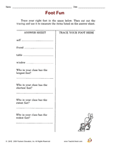 Foot Fun - TeacherVision
