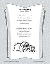 The Hairy Dog Poetry Pack