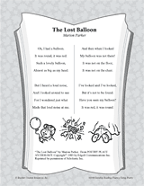 The Lost Balloon Poetry Pack