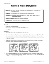 Create a Movie Storyboard