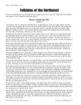Folktales Of The Northwest Printable Native American History 2nd 5th Grade Teachervision