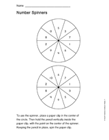 Number Spinners