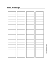 Blank Bar Graph, Version 2