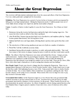 About The Great Depression Printable 5th 8th Grade Teachervision