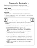Free Economics Worksheets Printables Lesson Plans