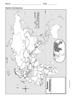 Eastern Hemisphere Map