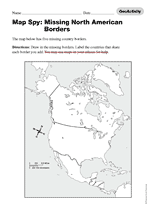 Map Spy: Missing North American Borders