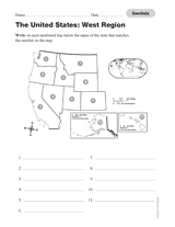 Geography Worksheets Lesson Plans Printables