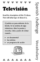 Spanish Vocabulary Challenge: TV Show 2