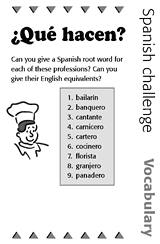 Homework (Tarea): Translating English to Spanish Worksheet for 6th - 12th  Grade