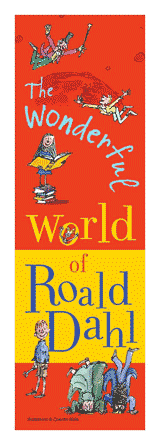 The Wonderful World of Roald Dahl Bookmark