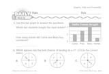 Math Warm-Up 201 for Gr. 1 & 2: Graphs, Data & Probability