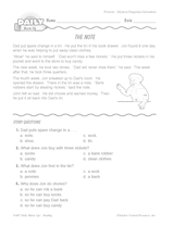 Reading Warm-Up 134 for Gr. 1 & 2: Mystery/Suspense/Adventure