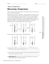 Measuring: Temperature
