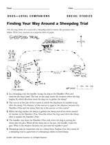 Finding Your Way Around a Sheepdog Trial