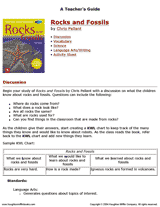 Kingfisher Young Knowledge: Rocks and Fossils Teacher's Guide