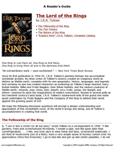 The Lord of the Rings Reader's Guide