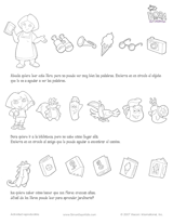 Dora the Explorer: Object Identification Activity (Spanish)