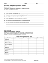 What Is the Geologic Time Scale?