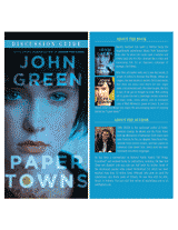 Paper Towns Discussion Guide