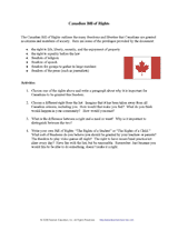 Canadian Bill of Rights