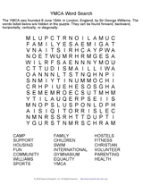 YMCA Word Search