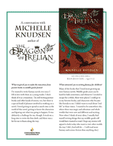 Q&A about The Dragon of Trelian with Michelle Knudsen