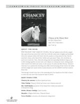 Chancey Discussion Guide