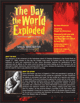 The Day the World Exploded Teacher's Guide