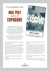 Q&A with Mal Peet on Exposure
