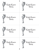 Katie Kazoo Trivia Game