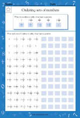 Ordering Sets of Numbers