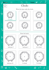 Telling Time: Clock Faces and Hands