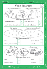 Math Venn Diagrams II