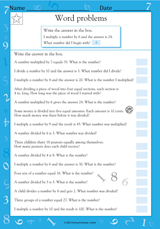 Multiplication and Division Word Problems I