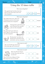 Using the 10 Times Table I (Grade 3)