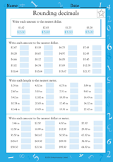 Rounding Decimals (Grade 3)