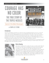 Courage Has No Color, The True Story of the Triple Nickles: America's First Black Paratroopers Teacher's Guide