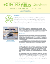 Sea Turtle Scientist Discussion & Activity Guide with Common Core Connections
