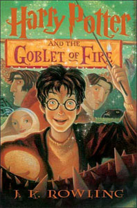 Image result for harry potter and the goblet of fire book cover