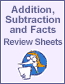 Addition, Subtraction, & Facts Review Sheets (Gr. 4)