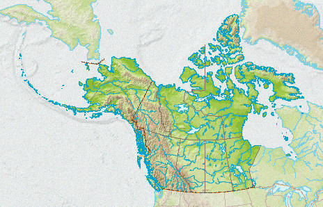 Western Canada and Alaska