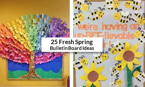25 Fresh Spring Bulletin Board Ideas