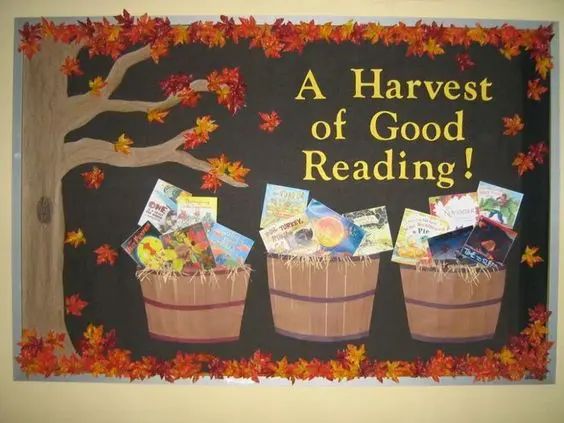 fall bulletin board ideas